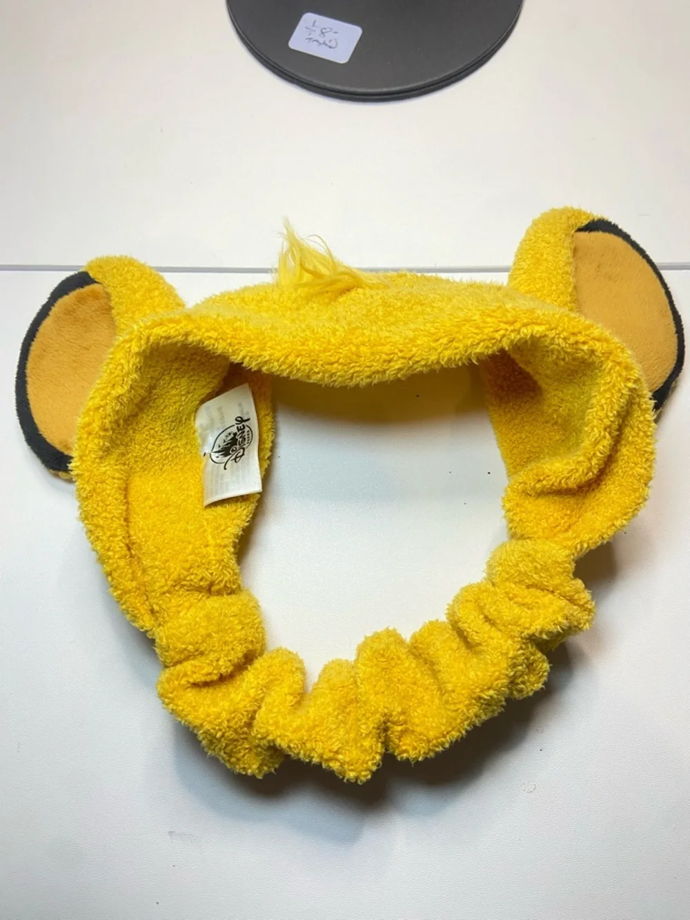 Disney Parks Lion King Simba Ear Headband — Yellow Fuzzy Plush Mane Ears